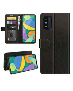 Samsung Galaxy F52 5G Flip Folio Leather Wallet Case with ID and Credit Card Pockets