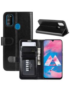 Samsung Galaxy M30s Flip Folio Leather Wallet Case with ID and Credit Card Pockets