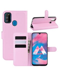 Samsung Galaxy M30s Phone Case Wallet Flip Cover Folio Leather Case Stand Display Card Pocket