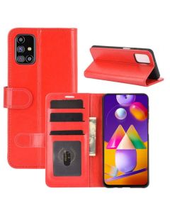 Samsung Galaxy M31s Flip Folio Leather Wallet Case with ID and Credit Card Pockets