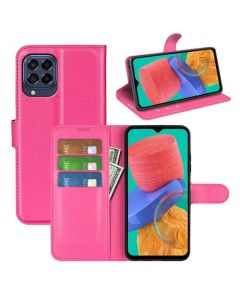 Samsung Galaxy M33 5G Phone Case Wallet Flip Cover Folio Leather Case Stand Display Card Pocket