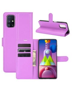 Samsung Galaxy M51 Phone Case Wallet Flip Cover Folio Leather Case Stand Display Card Pocket