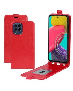 Samsung Galaxy M53 5G Leather Flip Phone Case Flip Cover Vertical Open Wallet Case