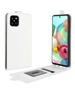 Samsung Galaxy Note 10 Lite /Galaxy M60s /Galaxy A81 Leather Flip Phone Case Flip Cover Vertical Open Wallet Case