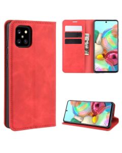 Samsung Galaxy Note 10 Lite /Galaxy M60s /Galaxy A81 Super Soft Leather Flip Cover Phone Case Dual Invisible Magnets Snap
