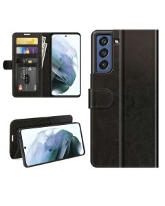 Samsung Galaxy S21 FE Flip Folio Leather Wallet Case with ID and Credit Card Pockets