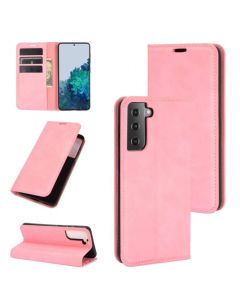 Samsung Galaxy S21 Super Soft Leather Flip Cover Phone Case Dual Invisible Magnets Snap