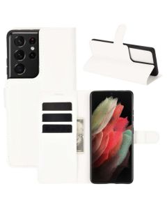 Samsung Galaxy S21 Ultra Phone Case Wallet Flip Cover Folio Leather Case Stand Display Card Pocket