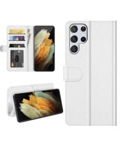 Samsung Galaxy S22 Ultra Flip Folio Leather Wallet Case with ID and Credit Card Pockets