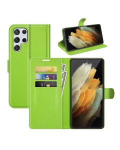 Samsung Galaxy S22 Ultra Phone Case Wallet Flip Cover Folio Leather Case Stand Display Card Pocket