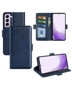Samsung Galaxy S23 Flip Cover Leather Wallet Case with Dual Magnetic Closure