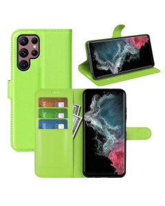 Samsung Galaxy S23 Ultra Phone Case Wallet Flip Cover Folio Leather Case Stand Display Card Pocket