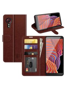Samsung Galaxy Xcover 5 | Xcover 5s Flip Folio Leather Wallet Case with ID and Credit Card Pockets