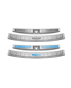 Scuff Plate, Door Sill Cover, Entry Sill, Rear Bumper Sill Plate for Mercedes-Benz GL GLS Class X166