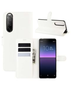 Sony Xperia 10 II Phone Case Wallet Flip Cover Folio Leather Case Stand Display Card Pocket