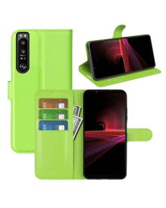 Sony Xperia 1 IV Phone Case Wallet Flip Cover Folio Leather Case Stand Display Card Pocket