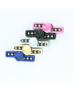 Steel Ball 2 Sided Fidget Spinner Hand Finger Spinner EDC Focus Toys Kids Adults