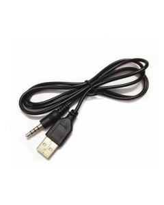 USB type A male to AUX 3.5mm male Audio cable Charging cable