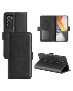 vivo iQOO Neo5S Flip Cover Leather Wallet Case with Dual Magnetic Closure