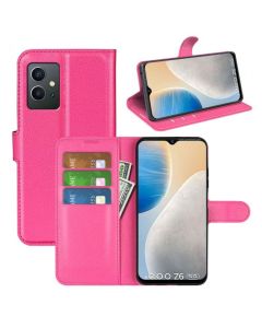 vivo IQOO Z6 5G Phone Case Wallet Flip Cover Folio Leather Case Stand Display Card Pocket