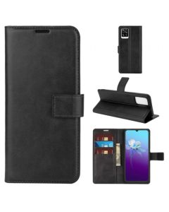 vivo V20 Flip Cover Leather Wallet Case with Rectangle Magnetic Snap