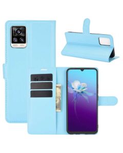 vivo V20 Phone Case Wallet Flip Cover Folio Leather Case Stand Display Card Pocket