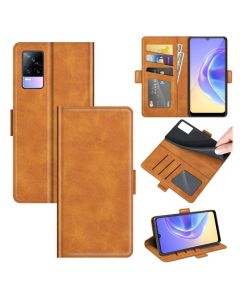 vivo V21e | vivo Y73 2021 Flip Cover Leather Wallet Case with Dual Magnetic Closure