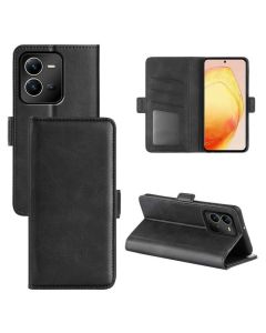 vivo V25 Flip Cover Leather Wallet Case with Dual Magnetic Closure