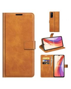 vivo Y72 5G /iQOO Z3 Flip Cover Leather Wallet Case with Rectangle Magnetic Snap