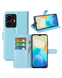vivo Y77 5G Phone Case Wallet Flip Cover Folio Leather Case Stand Display Card Pocket