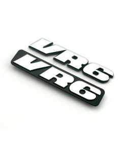 VR6 3D Emblem Car Grille Badge Sticker for Polo Golf 2 Corrado MK2