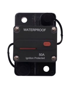 Weatherproof Circuit Breakers with Switch Ignition Protected Panel Mount Manual Reset E99
