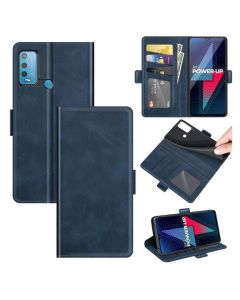 WIKO POWER U30 Flip Cover Leather Wallet Case with Dual Magnetic Closure