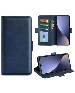 Xiaomi 13 Flip Cover Leather Wallet Case with Dual Magnetic Closure