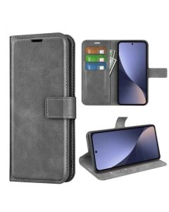 Xiaomi 13 Flip Cover Leather Wallet Case with Rectangle Magnetic Snap