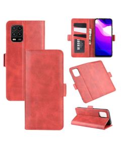 Xiaomi Mi 10 Lite Flip Cover Leather Wallet Case with Dual Magnetic Closure