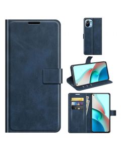 Xiaomi Mi 11 Lite Flip Cover Leather Wallet Case with Rectangle Magnetic Snap