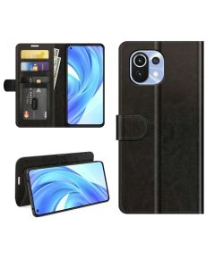 Xiaomi Mi 11 Lite Flip Folio Leather Wallet Case with ID and Credit Card Pockets