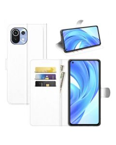 Xiaomi Mi 11 Lite Phone Case Wallet Flip Cover Folio Leather Case Stand Display Card Pocket