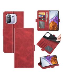 Xiaomi Mi 11 Pro Flip Cover Leather Wallet Case with Dual Magnetic Closure