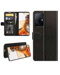 Xiaomi Mi 11T Flip Folio Leather Wallet Case with ID and Credit Card Pockets