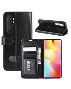 Xiaomi Mi Note 10 Lite Flip Folio Leather Wallet Case with ID and Credit Card Pockets