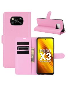 Xiaomi Poco X3 Phone Case Wallet Flip Cover Folio Leather Case Stand Display Card Pocket