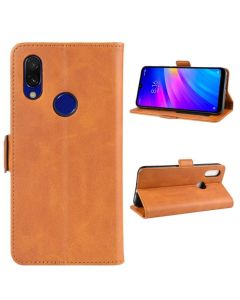 Xiaomi Redmi 7 /Redmi Y3 Flip Cover Leather Wallet Case with Dual Magnetic Closure