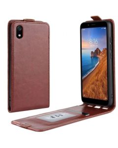 Xiaomi Redmi 7A Leather Flip Phone Case Flip Cover Vertical Open Wallet Case