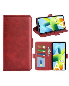 Xiaomi Redmi A1 4G Flip Cover Leather Wallet Case with Dual Magnetic Closure