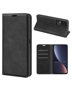 Xiaomi Redmi K50 Pro Super Soft Leather Flip Cover Phone Case Dual Invisible Magnets Snap