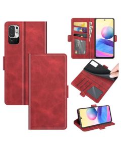 Xiaomi Redmi Note 10 JE Flip Cover Leather Wallet Case with Dual Magnetic Closure