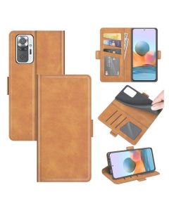 Xiaomi Redmi Note 10 Pro Flip Cover Leather Wallet Case with Dual Magnetic Closure