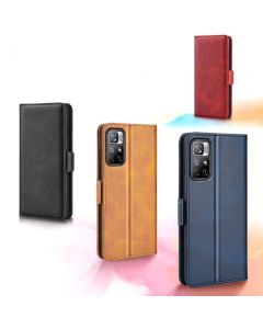 Xiaomi Redmi Note 11 | POCO M4 Pro 5G Flip Cover Leather Wallet Case with Dual Magnetic Closure